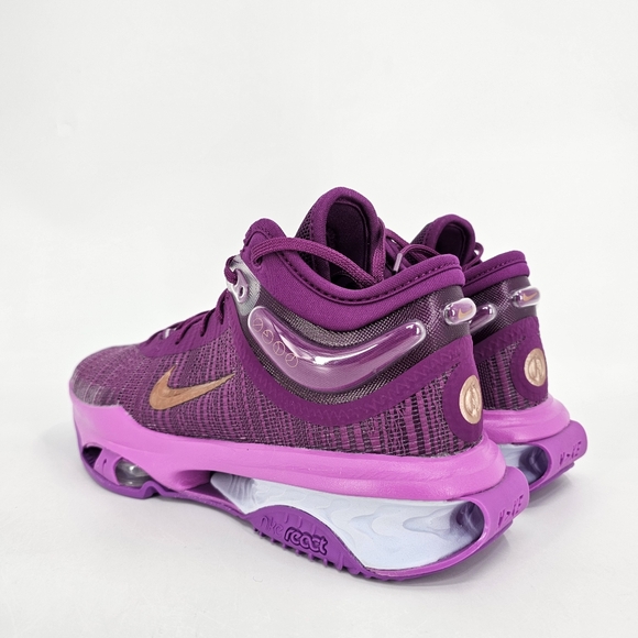 Nike React Air Zoom GT Jump 2 Viotech Basketball Men's Shoes - Picture 10 of 14